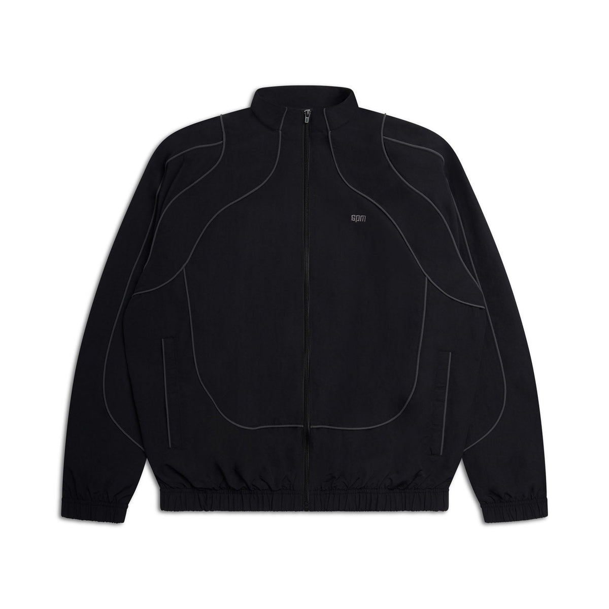 SOLID EVERYDAY TRACK JACKET BLACK