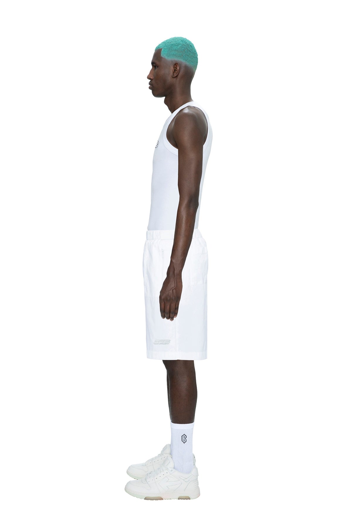TECH SHORTS WHITE