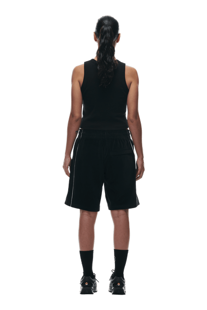 VELOUR SHORTS BLACK