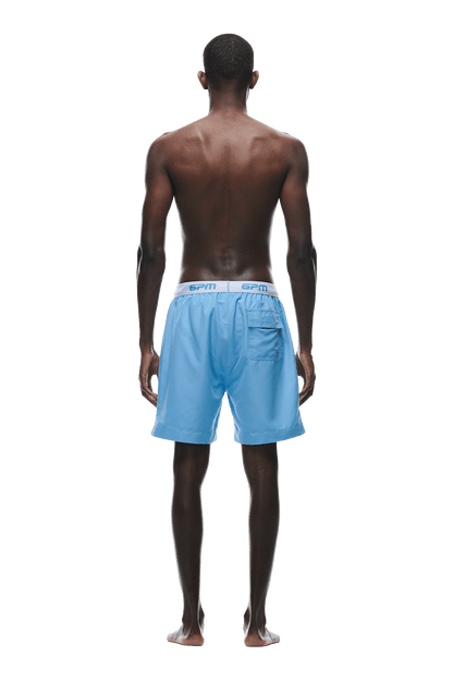 BOXER SWIM SHORTS BLUE