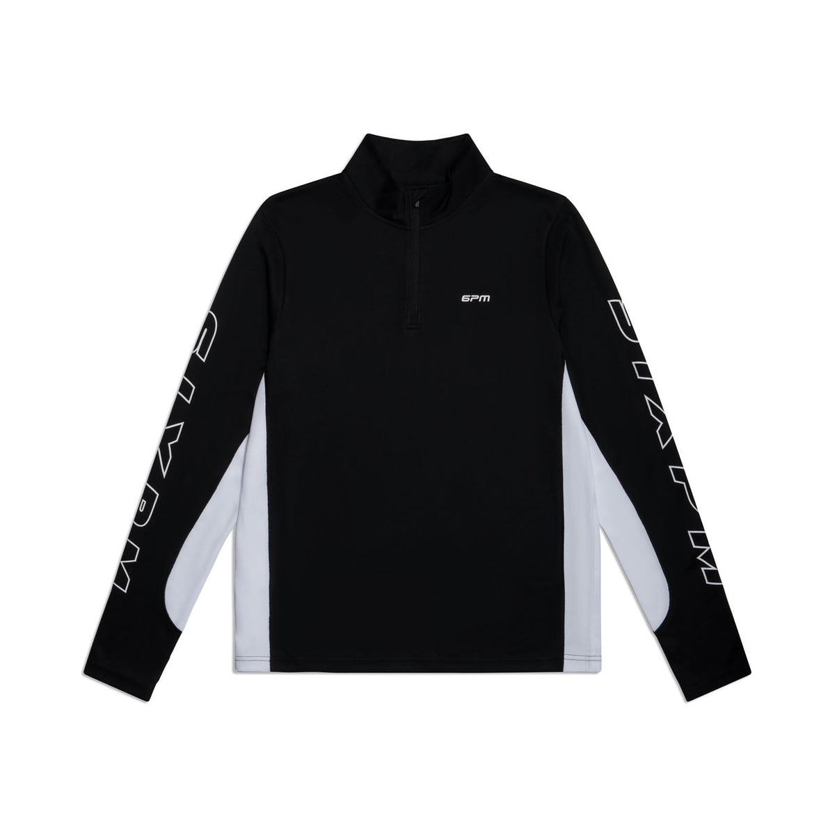 6PM SPORTS HALF-ZIP BLACK