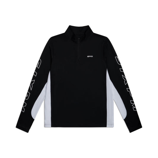 6PM SPORTS HALF-ZIP BLACK