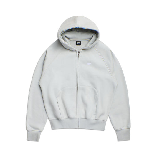 ZIP HOODIE SMOKE GREY