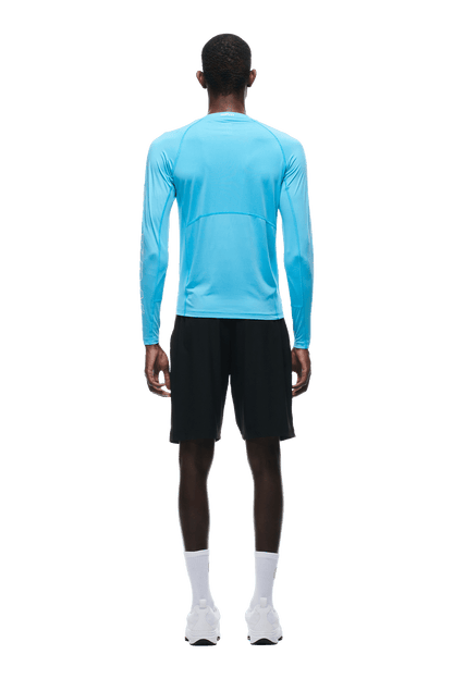 6PM SPORTS LONGSLEEVE AQUA BLUE