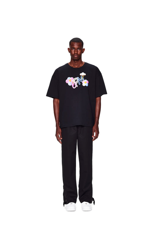BLOOM T-SHIRT BLACK