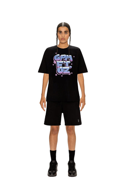 AIRBRUSH T-SHIRT BLACK