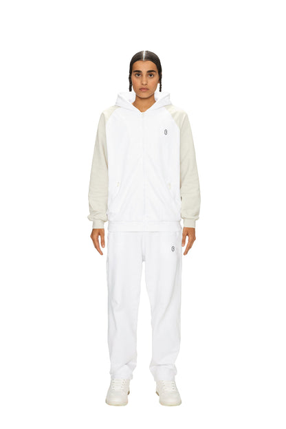 2-TONE HOODIE WHITE