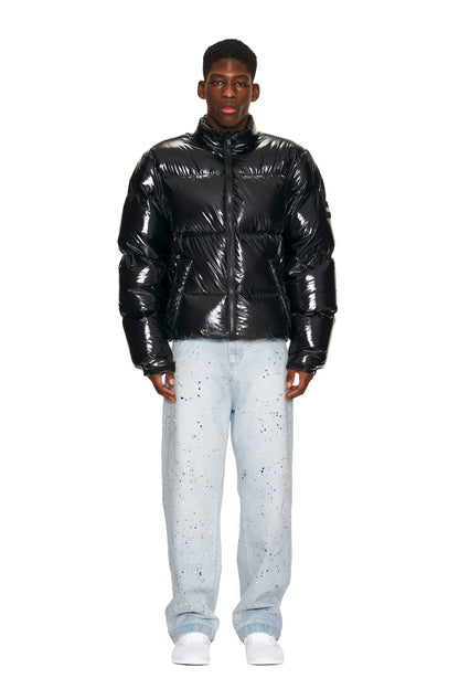 DOWN JACKET BLACK SHINY