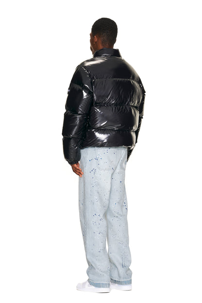 DOWN JACKET BLACK SHINY