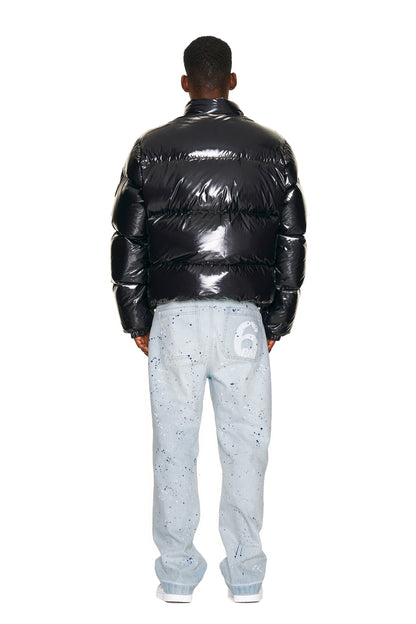 DOWN JACKET BLACK SHINY