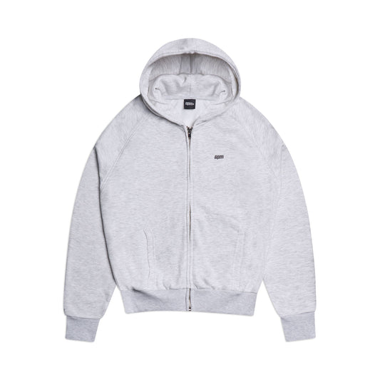 ZIP HOODIE LIGHT GREY