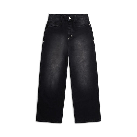 6PM+ X-TRA WIDE DENIM BLACK WASH