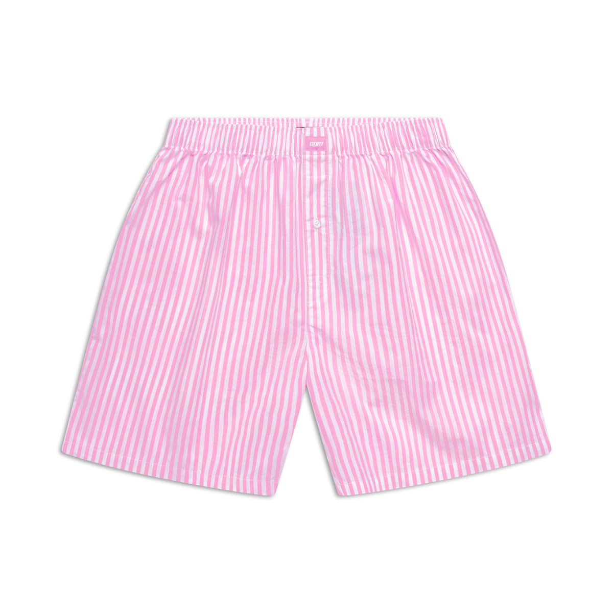 WOVEN BOXER SHORTS PINK/WHITE
