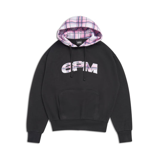 CREWNECK HOODIE BLACK