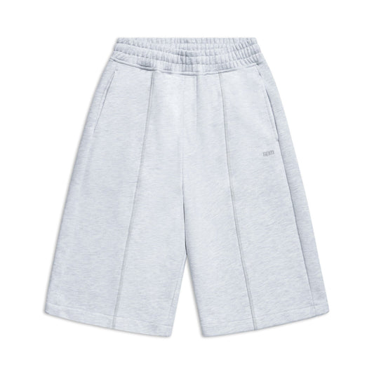 6PM+ LONG SHORTS LIGHT GREY MELANGE