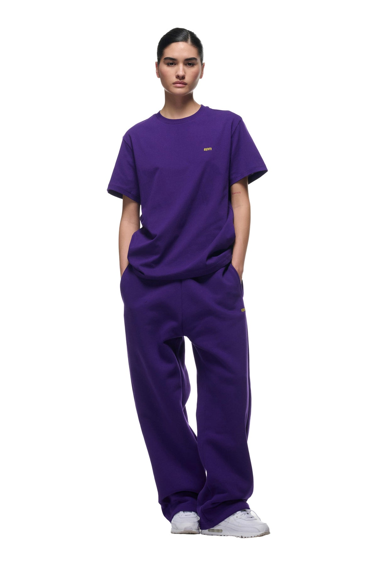 T-SHIRT REGULAR FIT CYBER PURPLE