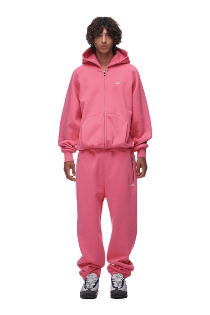 ZIP HOODIE HOT PINK