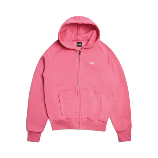 ZIP HOODIE HOT PINK