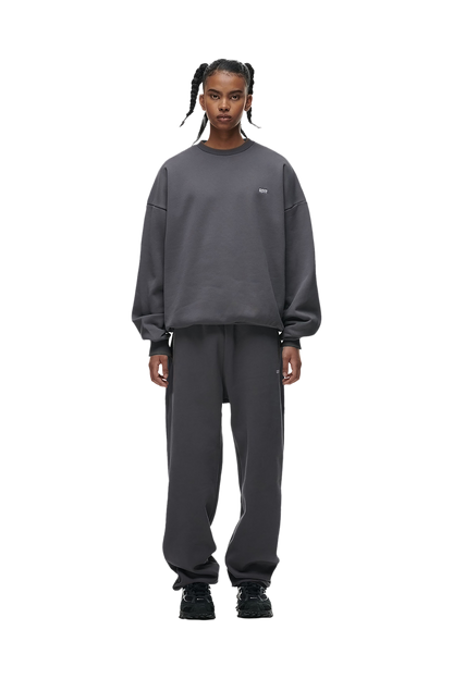 CREWNECK ANTHRACITE