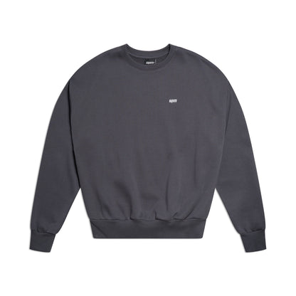 CREWNECK ANTHRACITE