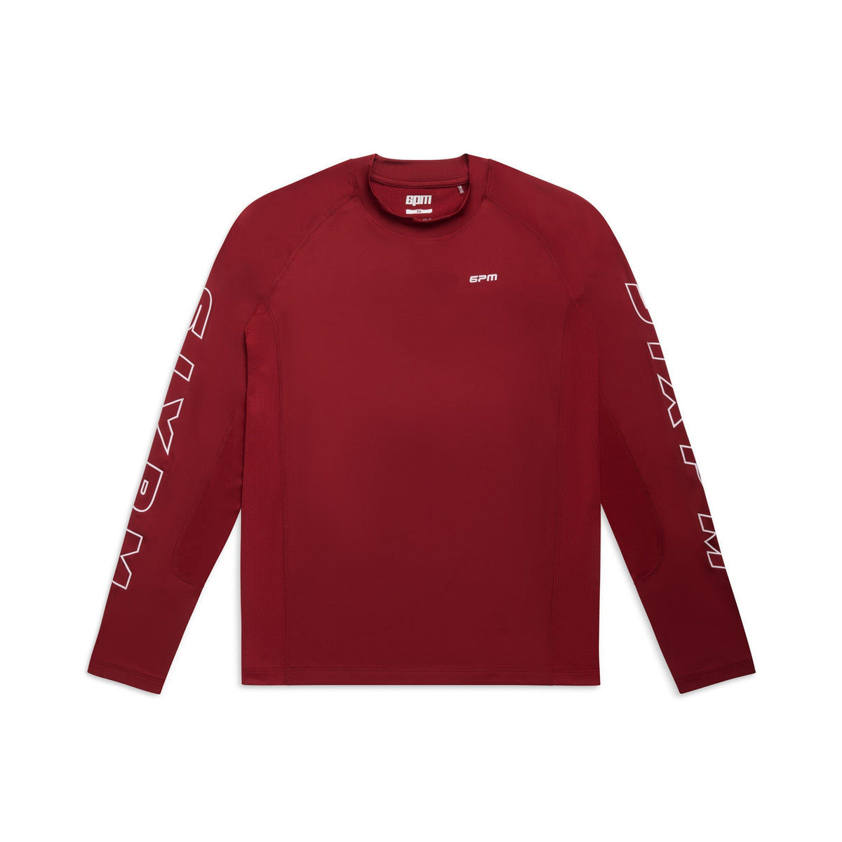 6PM SPORTS LONGSLEEVE WINE RED