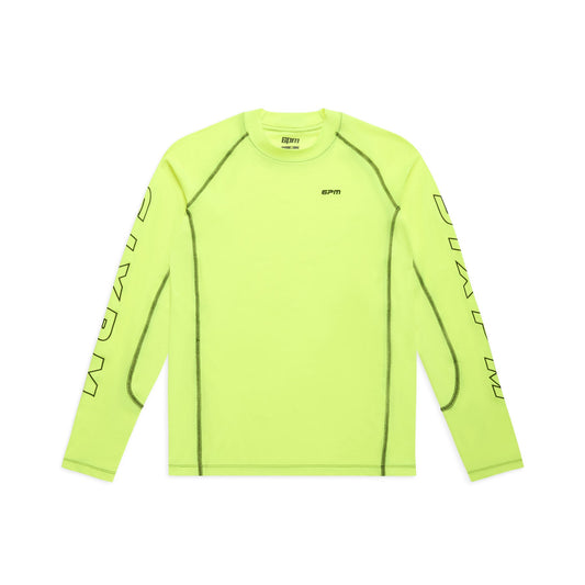 6PM SPORTS LONGSLEEVE NEON YELLOW