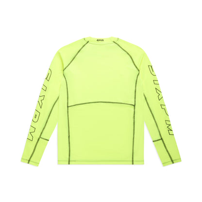6PM SPORTS LONGSLEEVE NEON YELLOW
