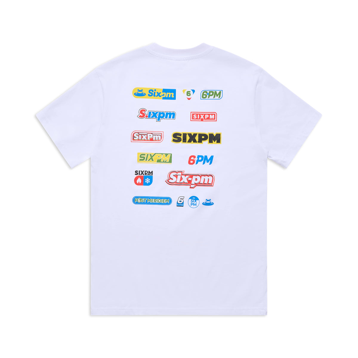 MULTI LOGO TEE WHITE