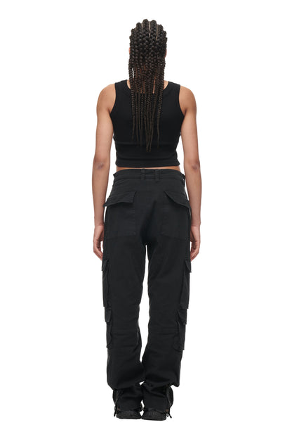CARGO PANTS BLACK