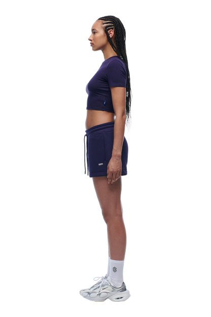WMNS CROPPED T-SHIRT ORBIT BLUE