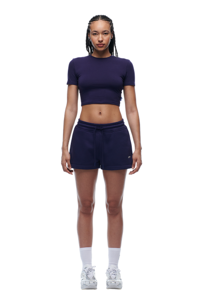 WMNS CROPPED T-SHIRT ORBIT BLUE