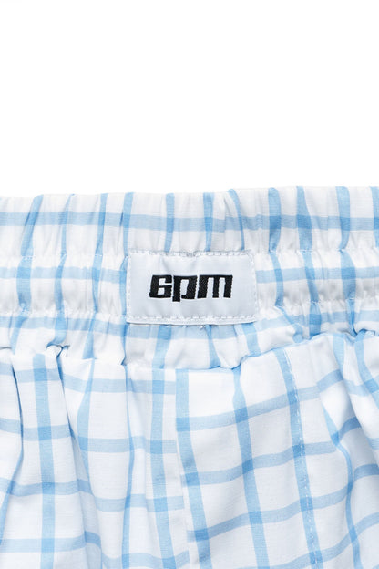 BOXERSHORTS SHORTS WHITE/BLUE