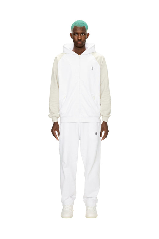 2-TONE HOODIE WHITE