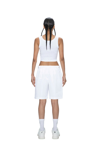 TECH SHORTS WHITE