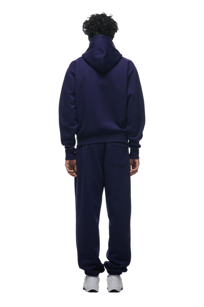 ZIP HOODIE ORBIT BLUE