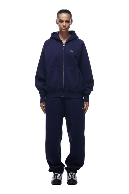 ZIP HOODIE ORBIT BLUE