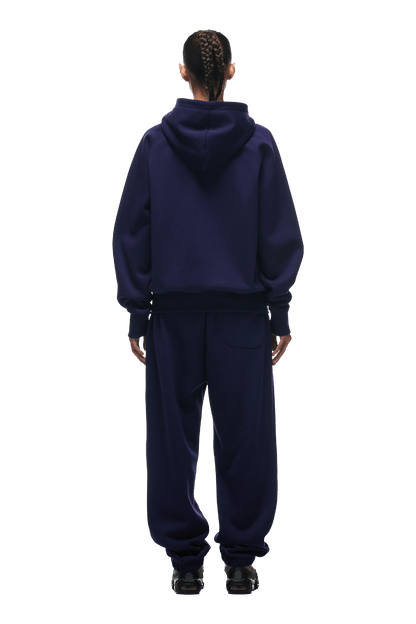 ZIP HOODIE ORBIT BLUE